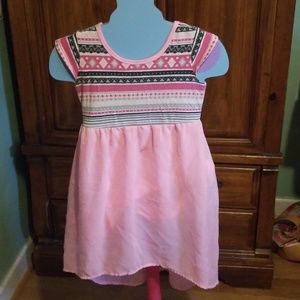 Light Pink High Low Dress